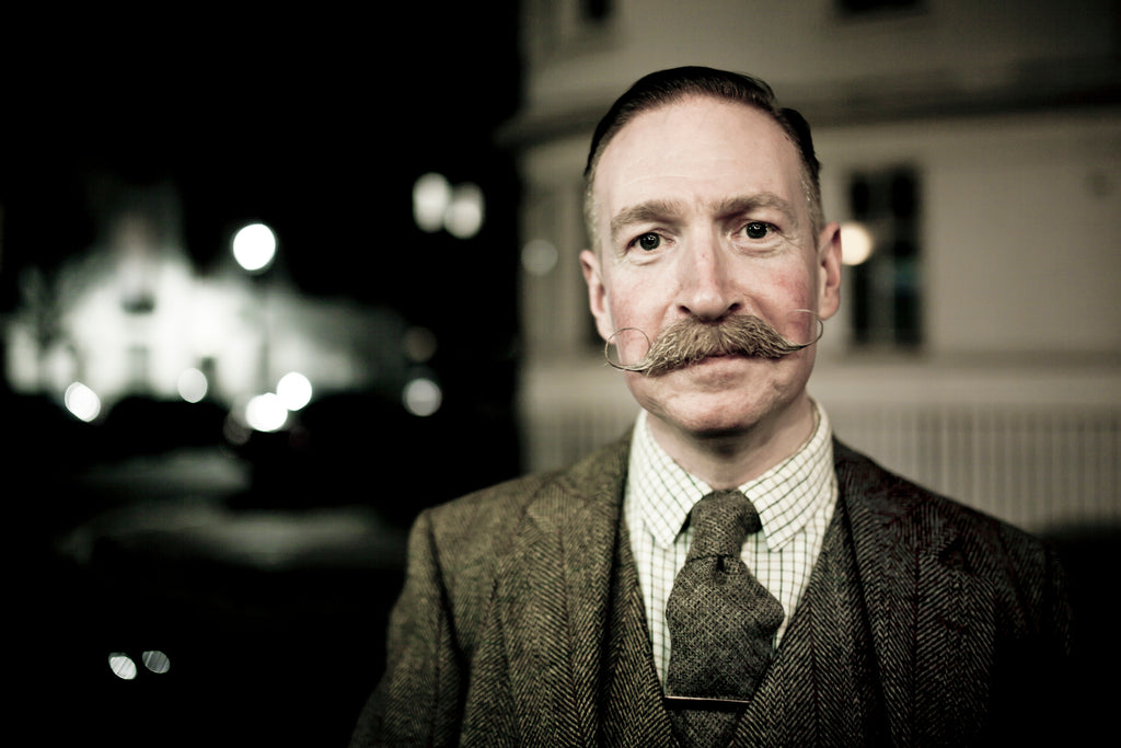 How to grow a handlebar moustache