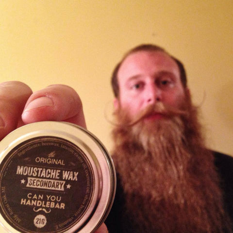 How to properly prepare moustache wax for use
