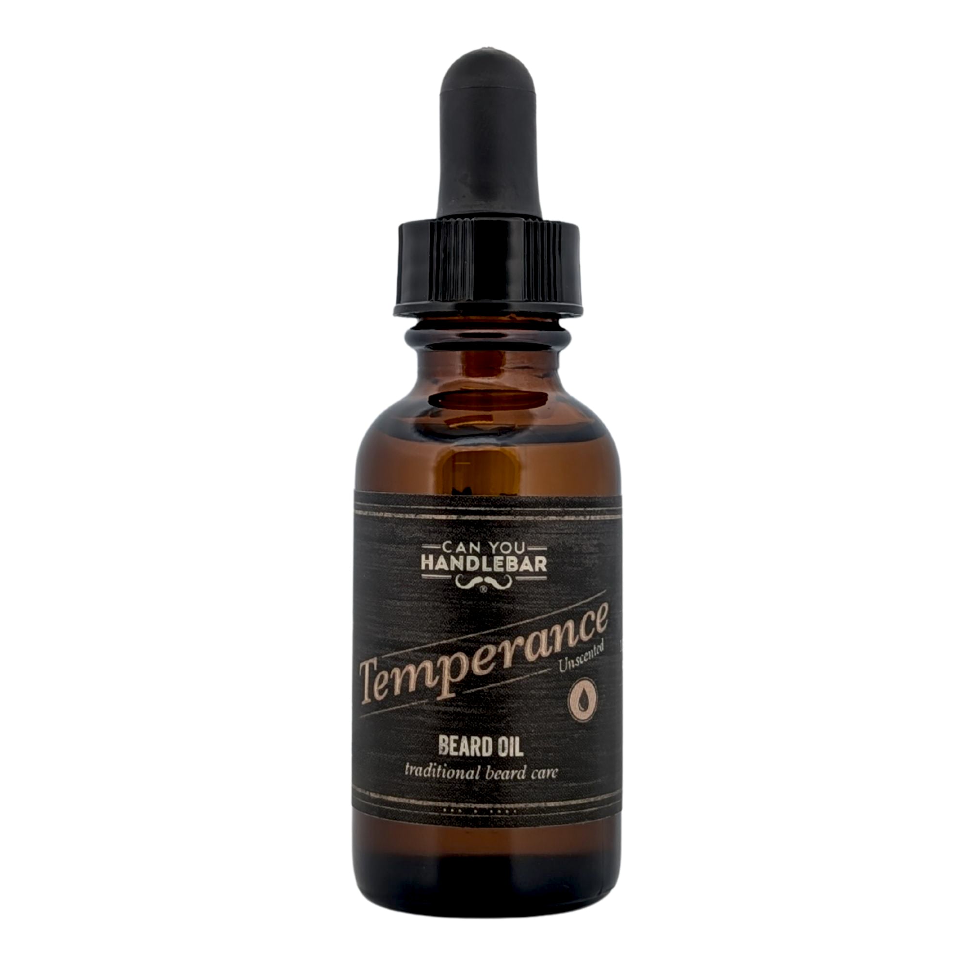 Beard Oil Flask: Temperance