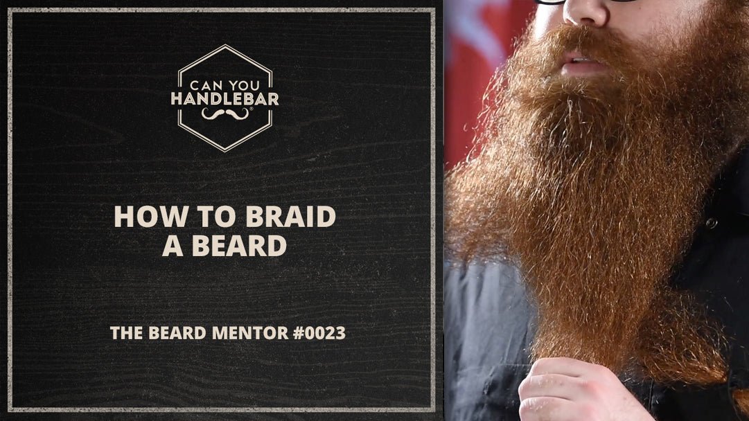 how to braid a beard