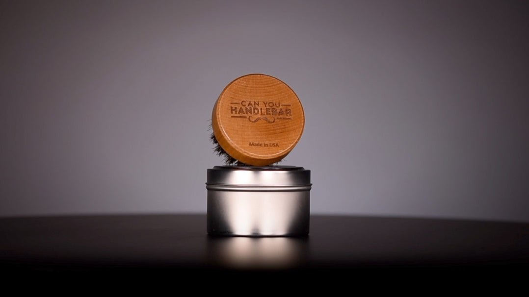 Beard Oil Brush with travel case