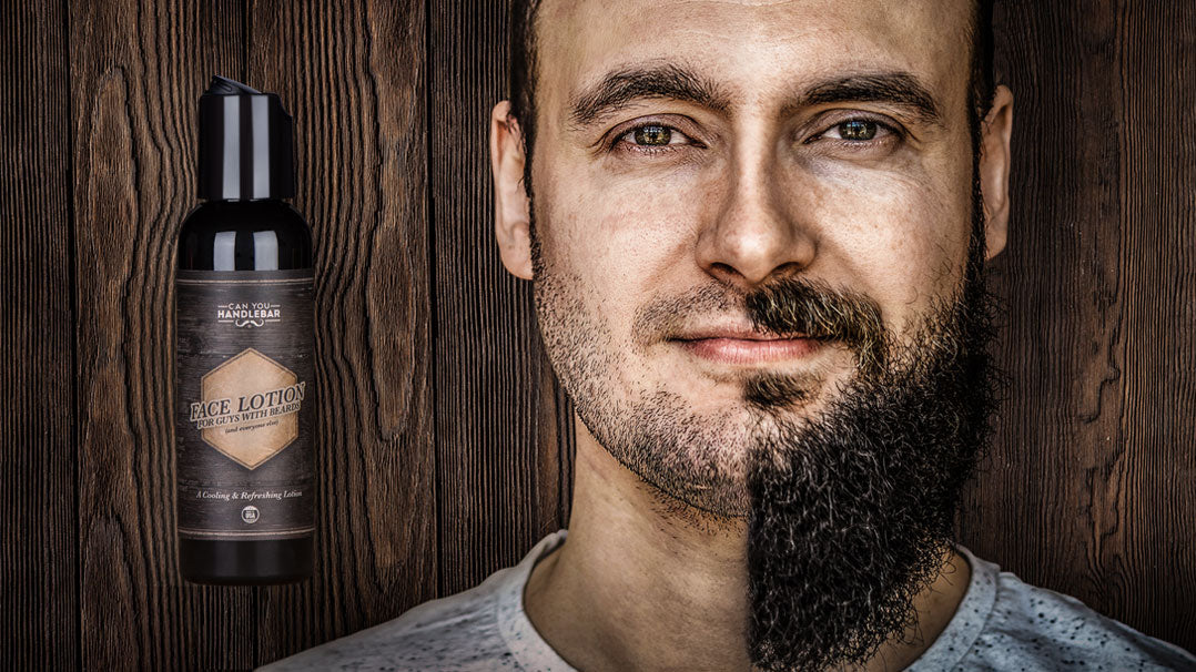 Introducing: Can You Handlebar Face Lotion