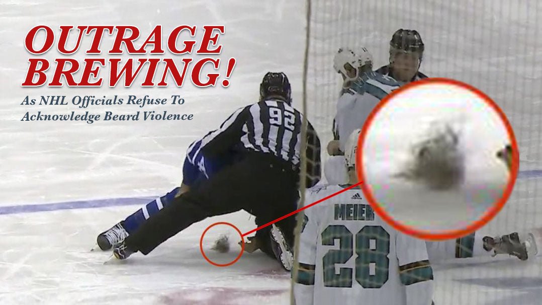 Beard violence in the NHL, Joe Thornton's Beard Ripped Out