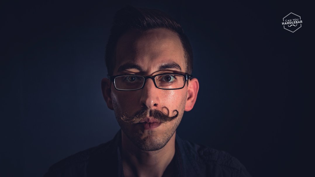 The phases of growing a handlebar moustache