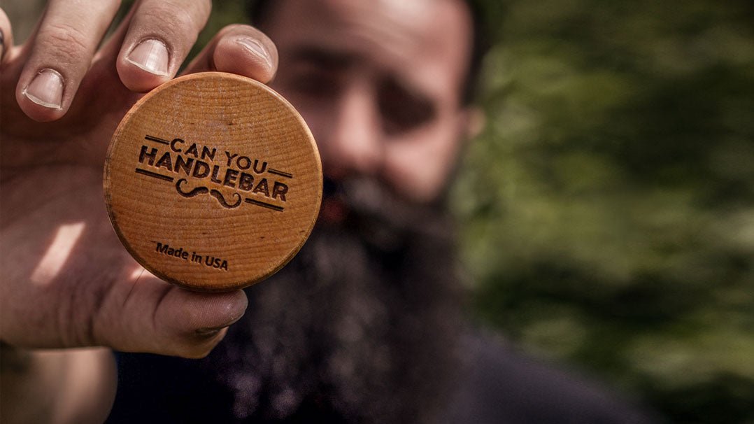 The Can You Handlebar Beard Oil Brush