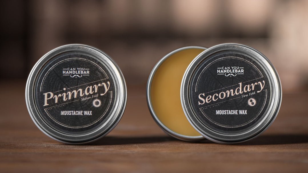 Primary and Secondary Moustache Waxes by Can You Handlebar