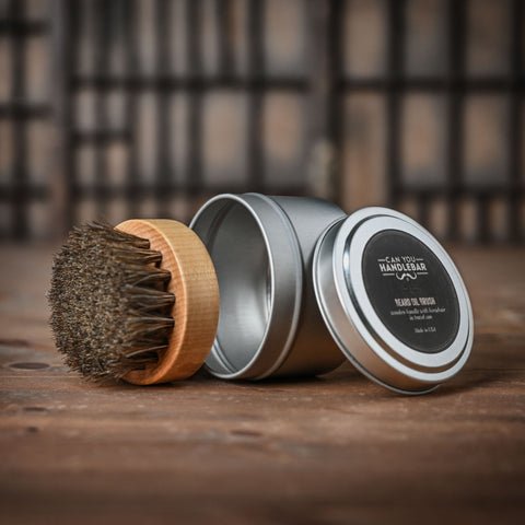 Can-You-Handlebar Beard Oil Brush®