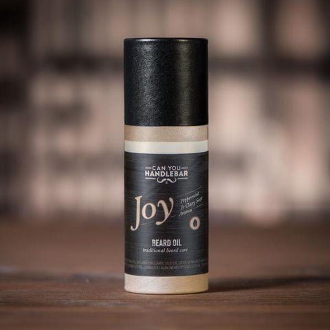Joy Peppermint and Clary Sage Beard Oil Tube