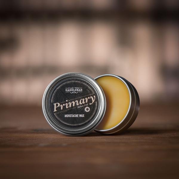 Primary Daily Hold Moustache Wax Open