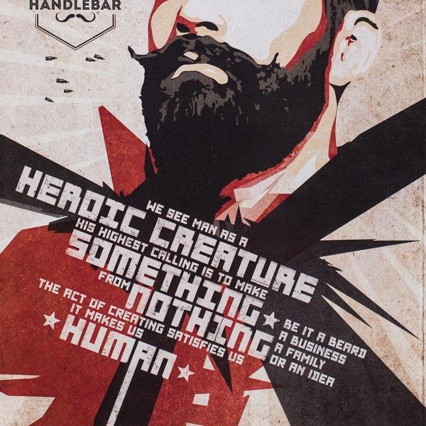 Can You Handlebar Philosophy Propaganda Poster Bottom