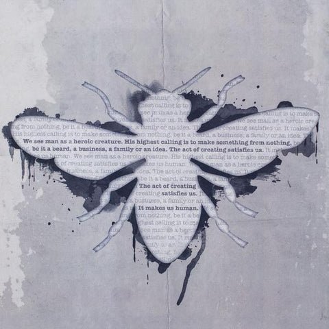 Can You Handlebar Philosophy Worker Bee Poster Up Close